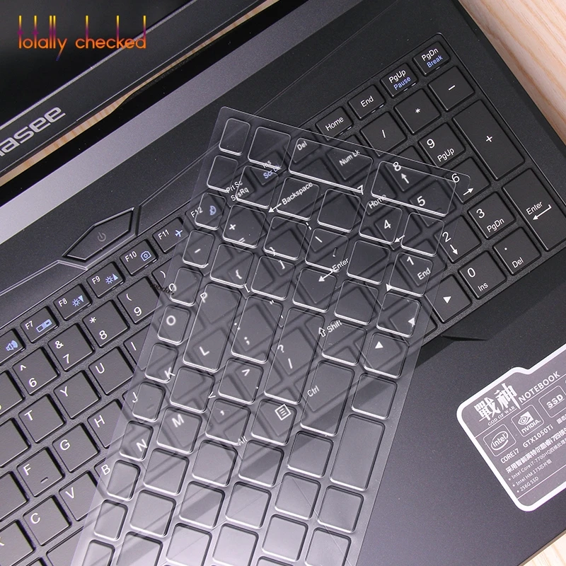 Ультратонкий защитный чехол для клавиатуры ноутбука из ТПУ для hasee T6Ti-X7/X5/X5S/T6-X5/X7 S1 Z6-KP5GT