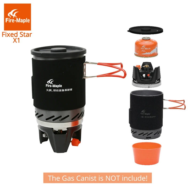 Fuego Arce Estrella Fija 1 Personal Sistema de Cocción Al Aire Libre Equipo de Camping Senderismo FMS-X1 Horno Quemador Estufa Portátil de Gas Propano - 6