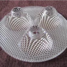 XUI-50 высокое качество светодиодный оптические линзы 3 P, ПММА материалов, объектив Размеры: 50X11,5 мм, 30 градусов, бисера поверхности