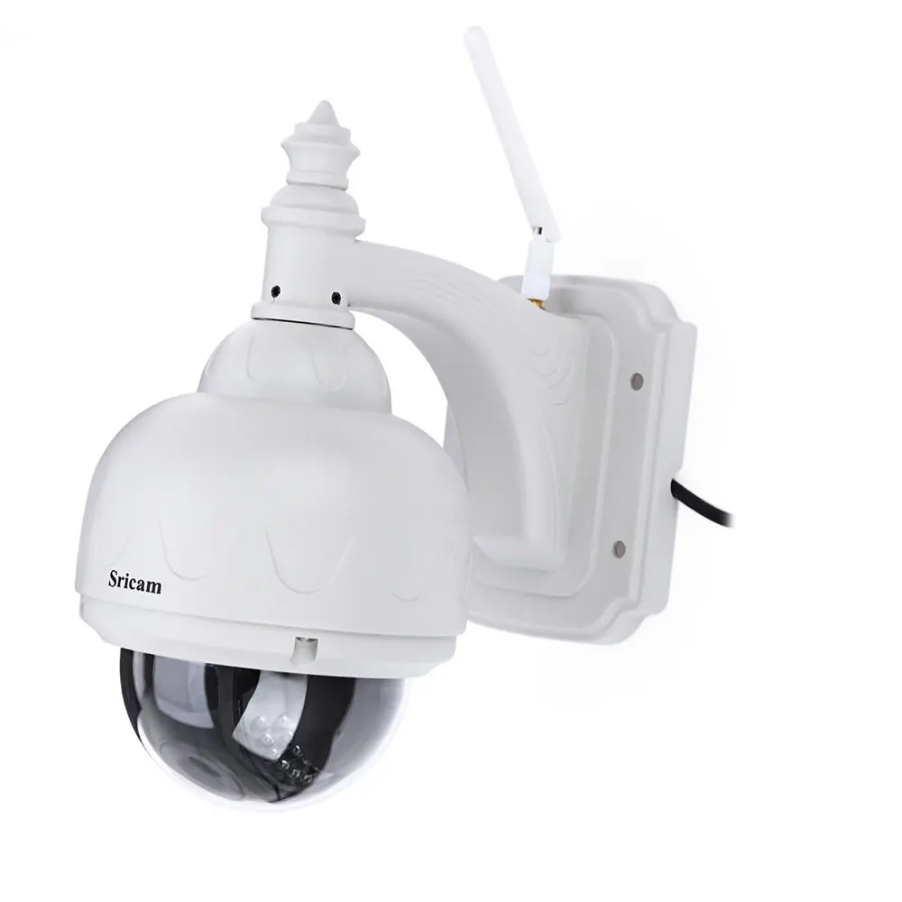 bilder für Sricam SP015 720 P HD Überwachungskamera 1,0 Mt H.264 Wasserdichte 15 mt IR palette Pan Tilt Plug And Play IP Drahtlose Wifi Cctv-kamera bilder für Sricam SP015 720 P HD Überwachungskamera 1,0 Mt H.264 Wasserdichte 15 mt IR palette Pan Tilt Plug And Play IP Drahtlose Wifi Cctv-kamera