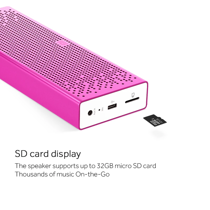 xiaomi bluetooth speaker sd card