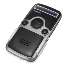 Handsfree Do Carro Kit Transmissor de FM Estéreo Muitos Idioma de Exibição LCD Speakerphone Movido A Energia Solar Sem Fio Bluetooth Bluetooth