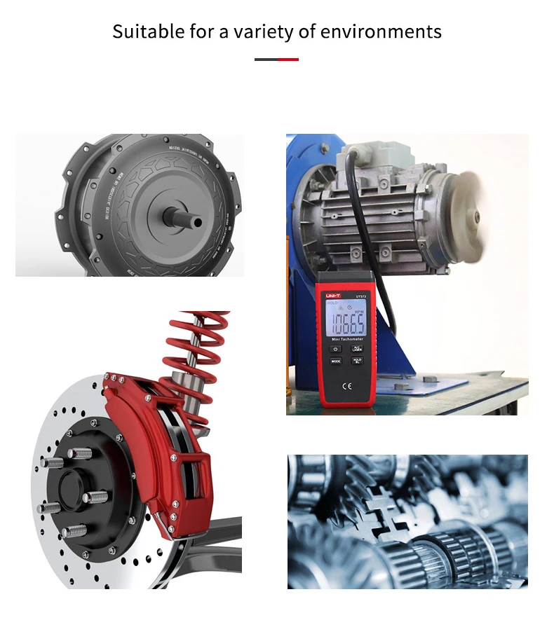 UNI-T UT373 Мини цифровой лазерный Бесконтактный об/мин Диапазон 10-99999 ОБ/мин Тахометр одометр мини Singal триггер/измеритель скорости
