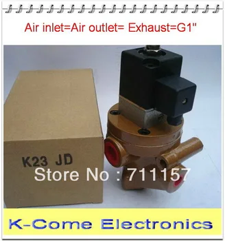 

N/C Type 2/3Way G1" Electric Control Reversing Valve Pneumatic Stop Valve Cut Off Solenoid Valve Brick Machine Parts