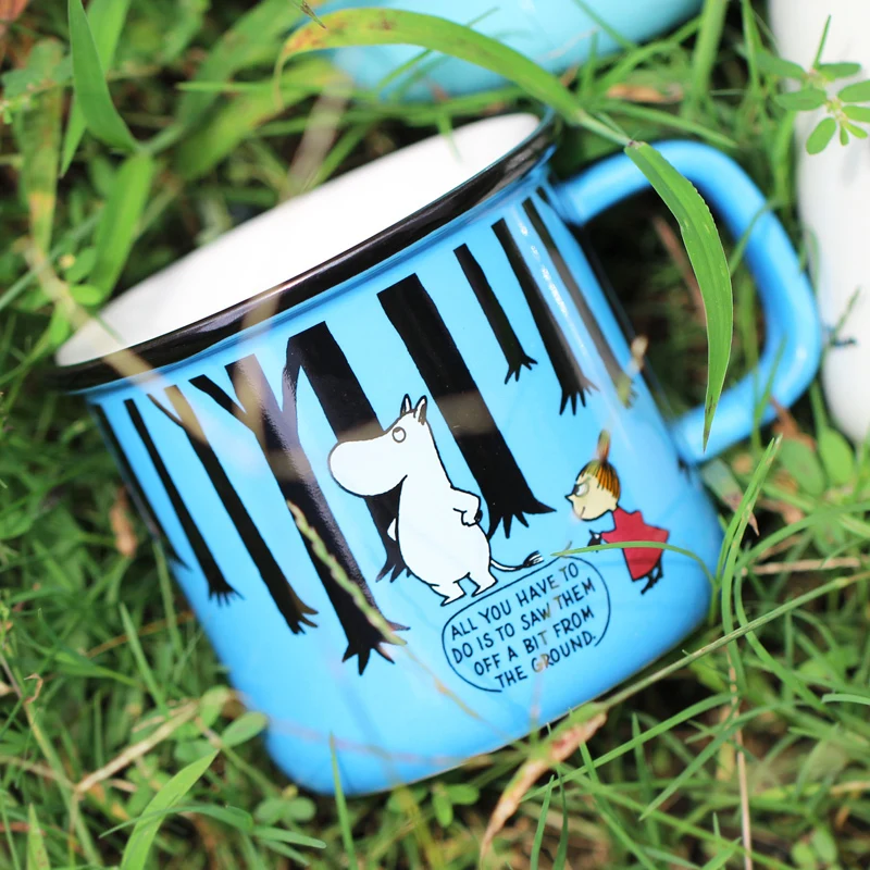 Goede Moomin Finland Muumintroll Little Mijn Mooie Muumi Familie Koffie Kopjes Melk Water Ontbijt Copo Thee Leuke Cartoon Liefde Theekopjes