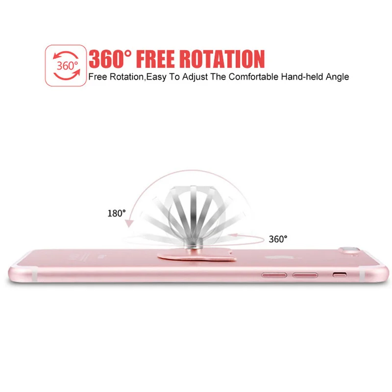 Finger Ring Mobile Phone Smartphone Stand Holder holder Car Mount Stand For iPhone Huawei Samsung Smart Square Phone Ring holder