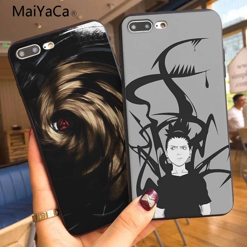 MaiYaCa Наруто рисунок персонажа ТПУ Мягкие аксессуары для телефона чехол Apple iphone 7