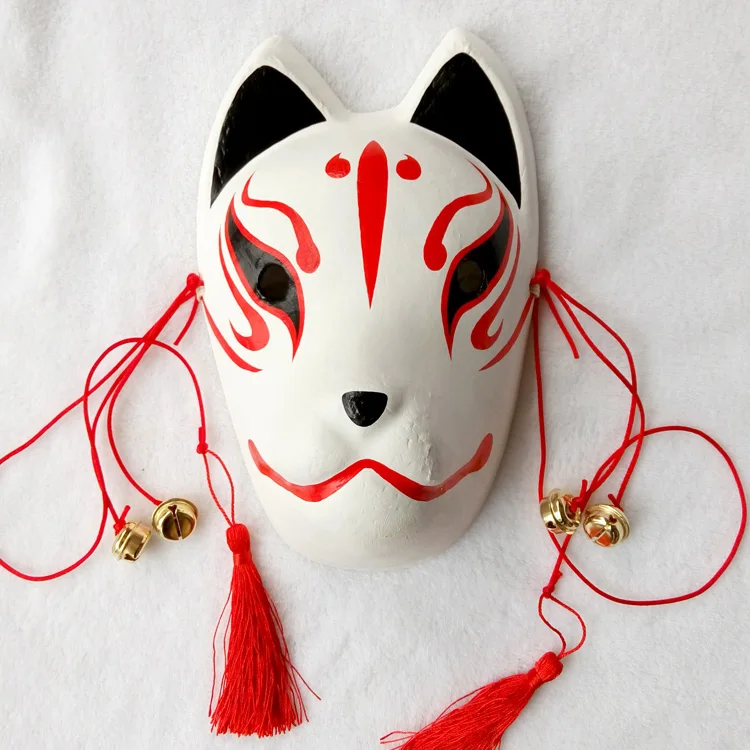 Aliexpress.com : Buy Full Face Hand Painted Red Pattern Japanese ...