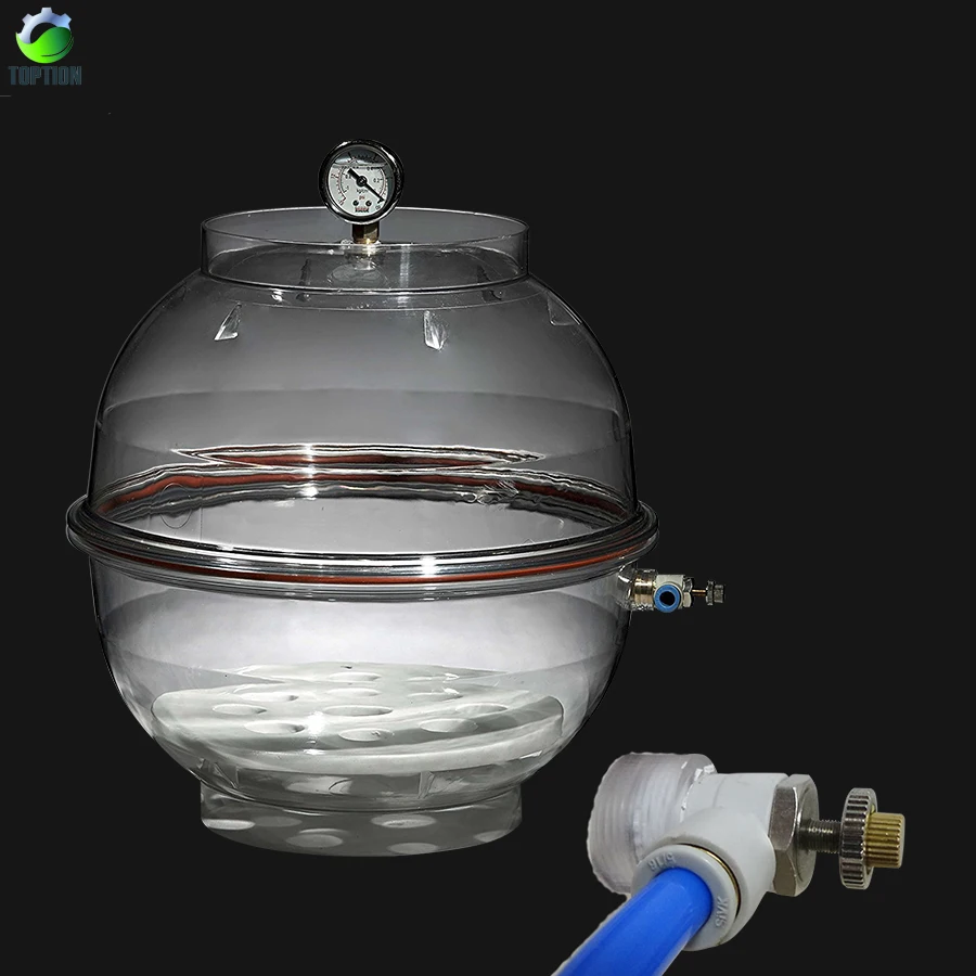 Heating Type 150mm Vacuum Desiccator Jar Laboratory Dessicator Dryer