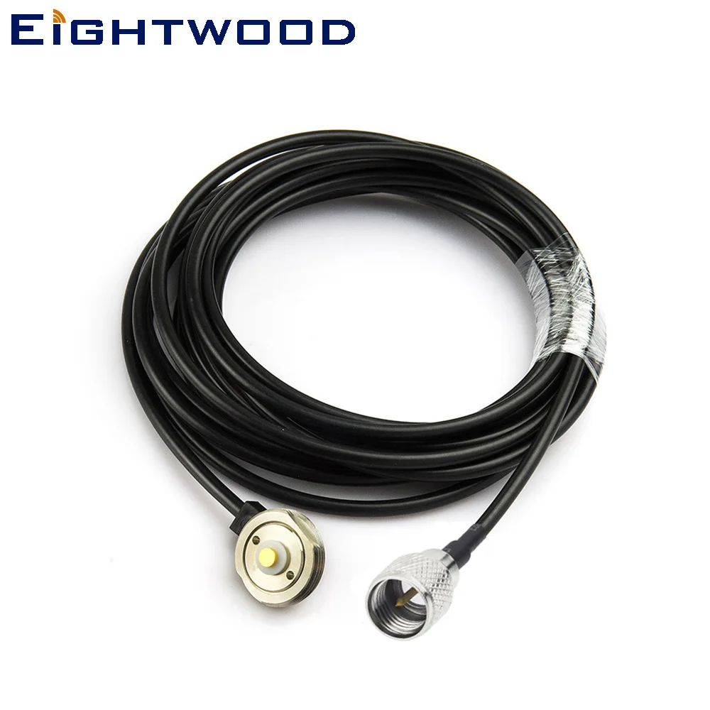 Eightwood Новый антенна для автомобиля антенны крепление nmo 3/4 дюйма отверстие с 500 см