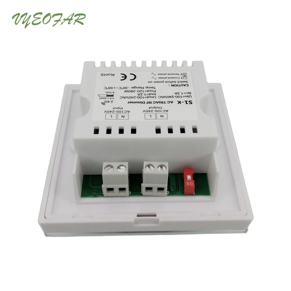 Новый S1 K Led Triac диммер 220V Высокая Напряжение 100V 240VAC Вход задней кромки затемнения