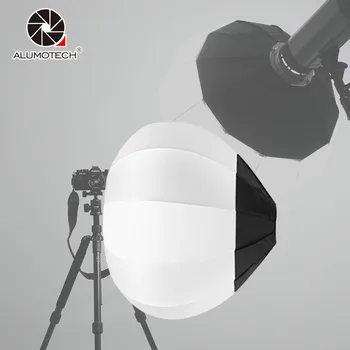 

45/65/80cm Ball Globe Softbox Bowens Mount Collapsible Lantern Diffuser For Camera Video Studio Flash Strobe Photography