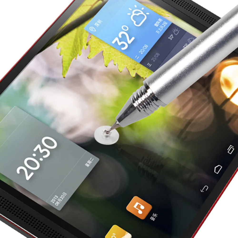 Тонкий круглый стилус с точками для iPhone iPad 2 3 4 12 5 см|pen for iphone|touch screen stylus pencapacitive pen |
