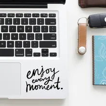 Enjoy Life Trackpad Quote Sticker Laptop Decal for font b Apple b font font b Macbook