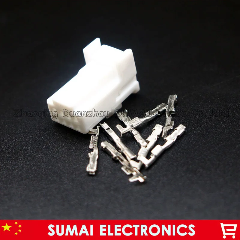 8 Pin female Auto wiring harness plug,8Pin Car electrical connector for