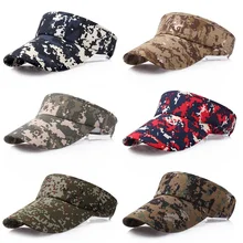 Fashion Outdoor Sports Tennis Unisex Hat Camouflage Empty Top Adjustable Baseball Cap Travel Sun Hat Sports Travel Sun
