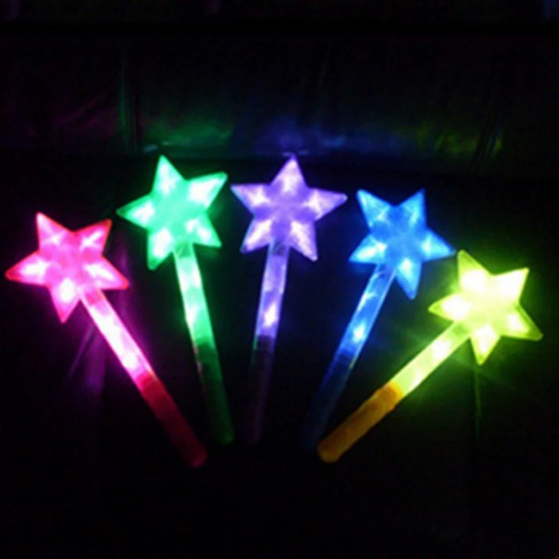 led magic star glow stick pentacle flashing lights up glow fun toys for party ceremony halloween - Glow Sticks For Halloween led magic star glow stick pentacle flashing lights up glow fun toys for party ceremony halloween - Glow Sticks For Halloween