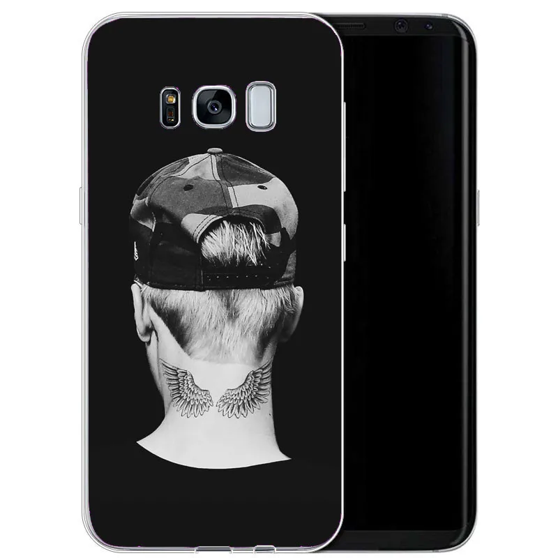 Fashion JUSTIN BIEBER Sorry Love Yourself Hard back Cover Case For Samsung Galaxy S8 S9 PLUS EDGE NOTE 9 8 Fundas Coque