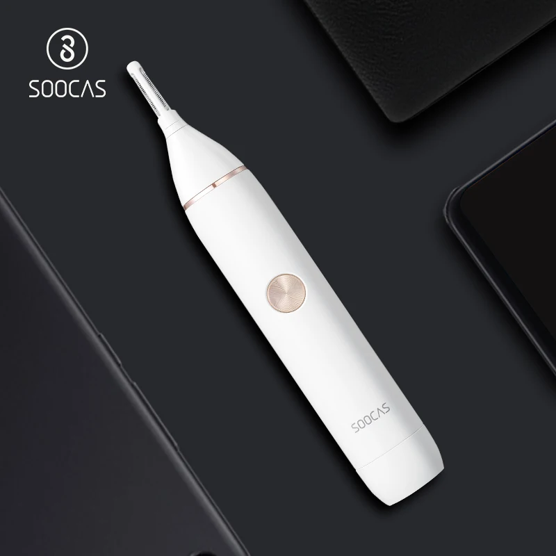 

Xiaomi SOOCAS N1 Electric Nose ear eyebrow trimmer shaver Removal Portable Rechargeable Safe Face Care Tool Kit clipper battery