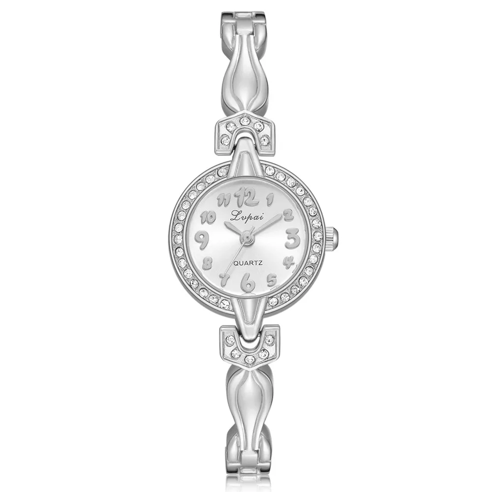P298 Lvpai Women's Watch Crystal Diamond Bracelet Quartz Wrist Watch P298 Lvpai Women's Watch Crystal Diamond Bracelet Quartz Wrist Watch