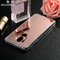 Bolomboy Ясно Зеркало чехол для LG G7 силиконовый чехол Чехлы мягкие из кожи TPU для LG G7 плюс G7 ThinQ чехол Коке сумки Etui 6,1 дюйма