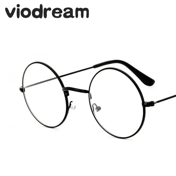 Viodream Ретро металлический художественный край плоская зеркальная оправа для