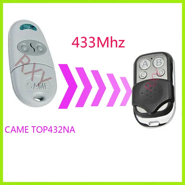 CAME TOP 432NA 433.92mhz remote controls CAME TOP432NA remotes Garage ...