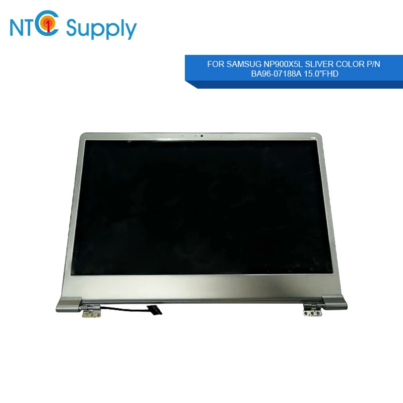 

MEIHOU For Samsug NP900X5L P/N BA96-07188A Laptop LCD Screen Notebook Silver 15.0 inch FHD 1920*1080 IPS Full LCD Assembly