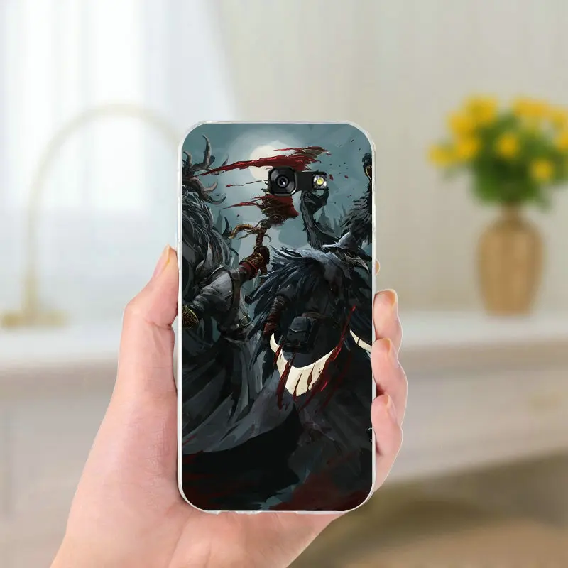 Модный кровь игры Мягкие силиконовые чехлы из ТПУ для телефонов Samsung Galaxy A3 A5 A7 2016