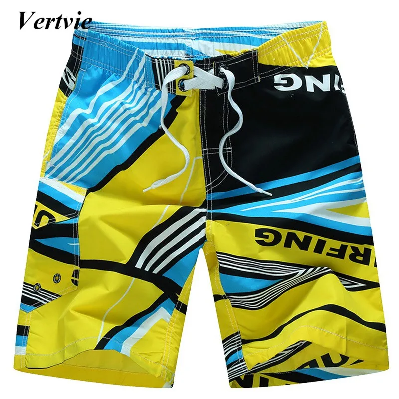 Vertvie 6XL Loose Men's Beach Shorts Breathable Drawstring Cool Surfing ...