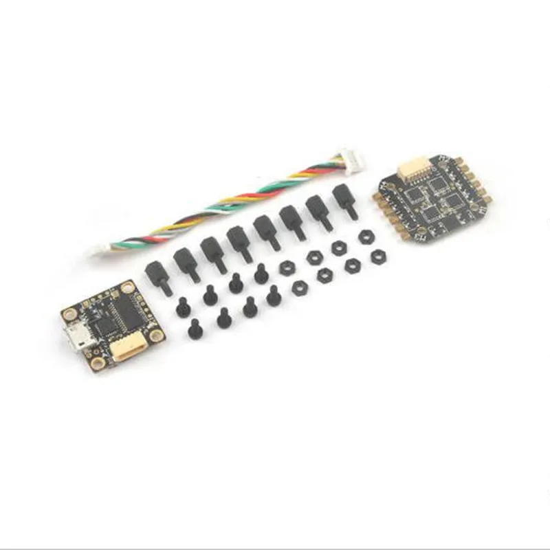 

Teeny1S F3 Flight Controller Board Built-in Betaflight OSD 4 in 1 BLHeli_S ESC for DIY DPV Quadcopter