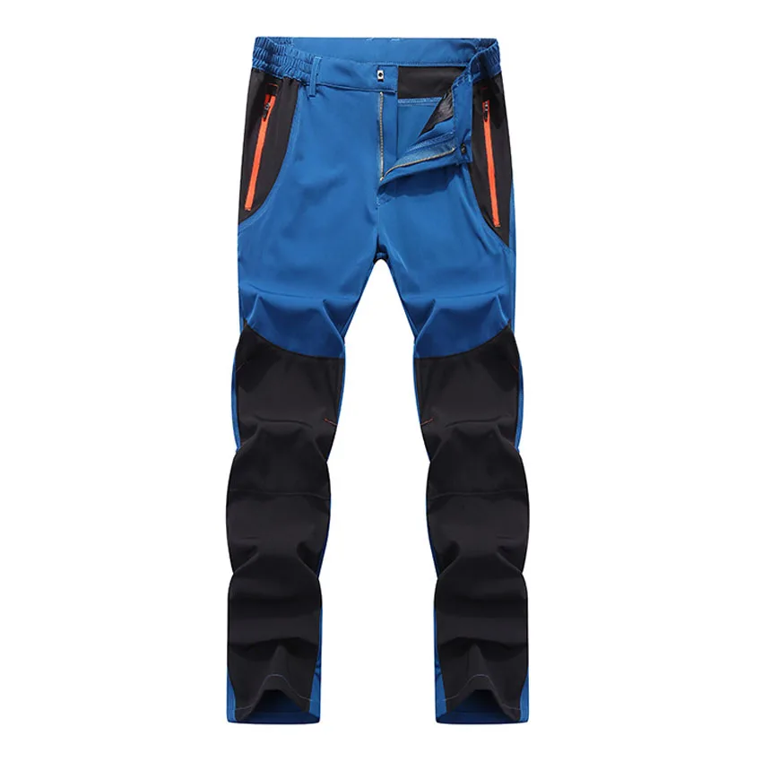 Mountainskin de verano de los hombres de elástico de secado rápido Pantalones de deporte al aire libre pantalones transpirables pantalones de senderismo Camping senderismo escalada pantalones VA210