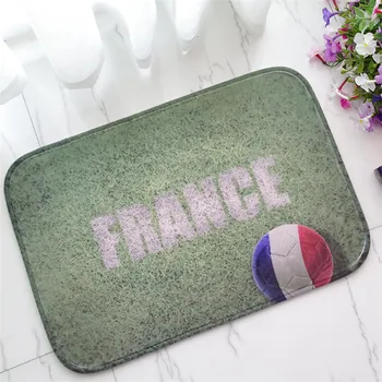 

Honlaker World Soccer Mat Doormat Flannel Absorbent Bath Mat Entrance Door Floor Mat Toilet Slip Door Mat