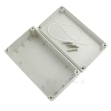Горячий водонепроницаемый пластиковый корпус для электронных проектов чехол коробка 158x90x60 мм Apr