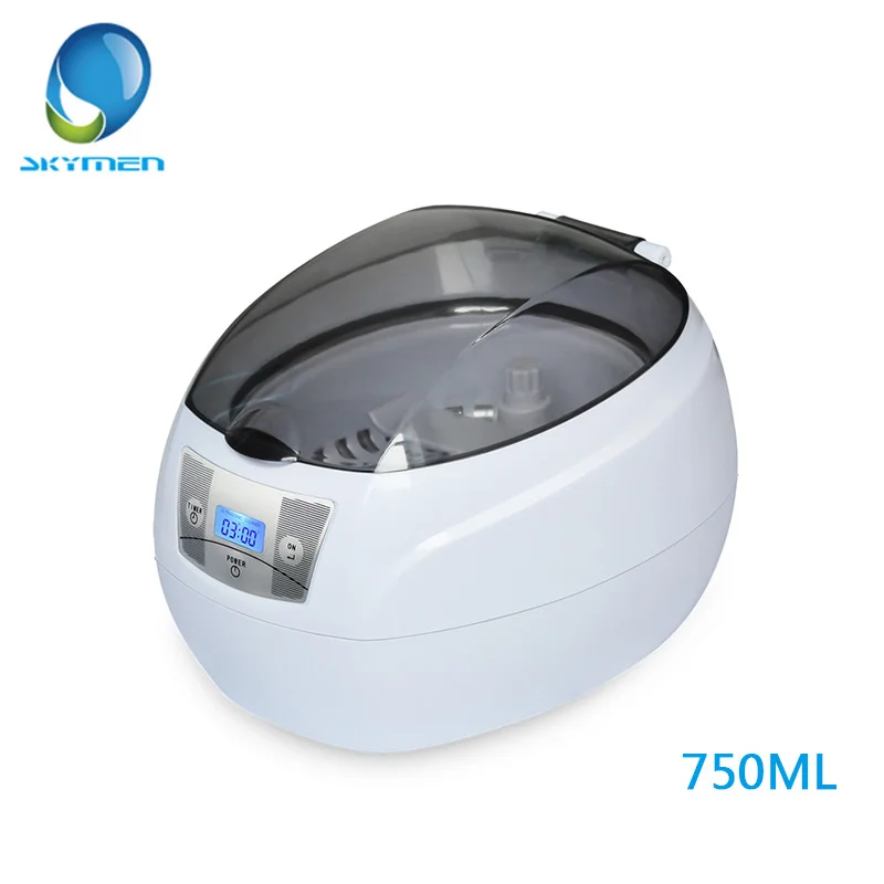 Skymen, ультразвуковой очиститель 35 Вт ультразвуковая ванна 0.75л для маникюра ногтей инструменты - изображение