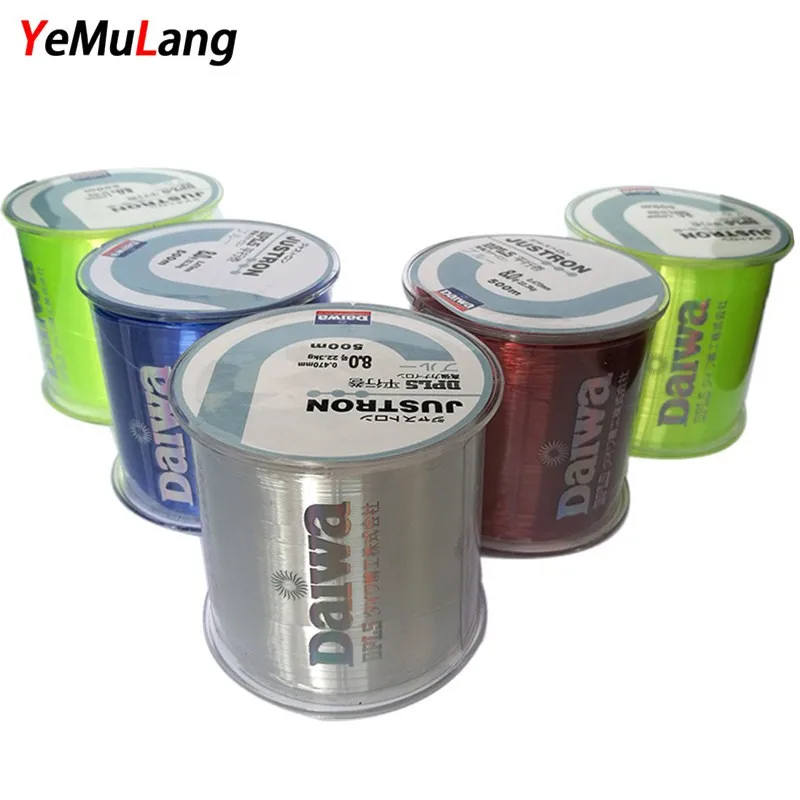 YeMuLang 0 4 # 8 #500 м монофиламентная леска Daiwa японская нейлоновая рыболовная для ловли