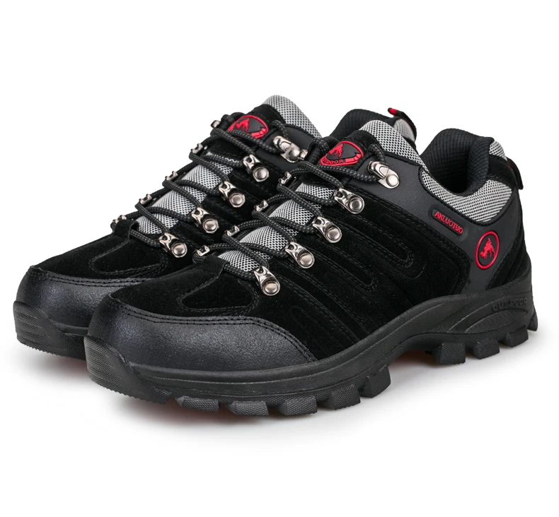 

Men Shoes Hiking Outdoor Large Size Walking Trainers For Men Hard-Wearing Hiking Trekking Boots Men Army Green Sport Boots Men