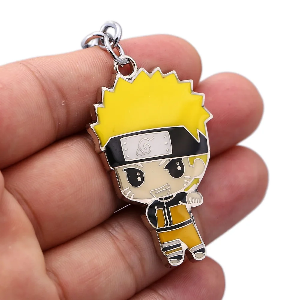 Брелок в стиле аниме Наруто Uzumaki Naruto Uchiha Sasuke Itachi подвеска брелок для автомобиля