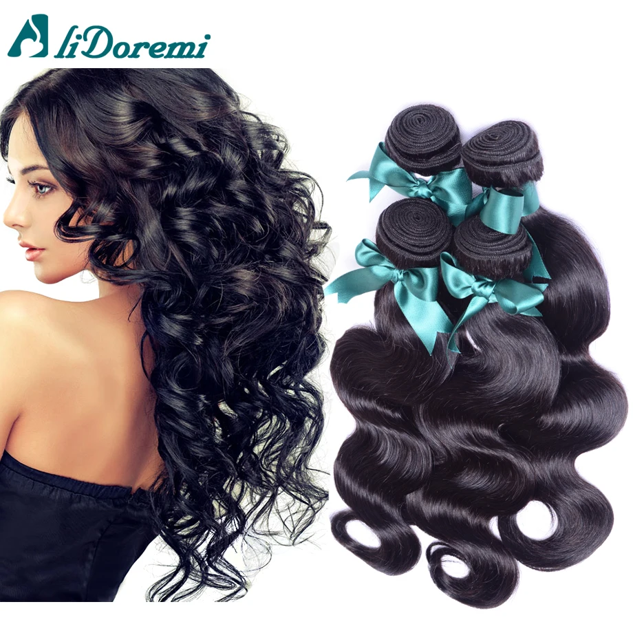 

Peruvian Body Wave 4 Bundles Grade 7A Peruvian Virgin Hair Body Wave Cheap Unprocessed Human Hair Alidoremi Hair Products