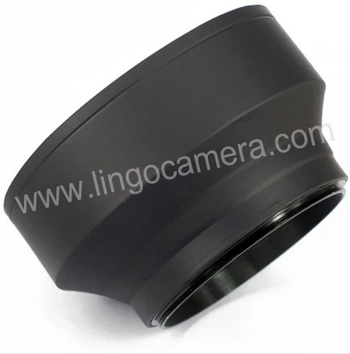 Высококачественная Складная Резиновая бленда для камеры Canon Nikon|rubber lens hood|lens hood for