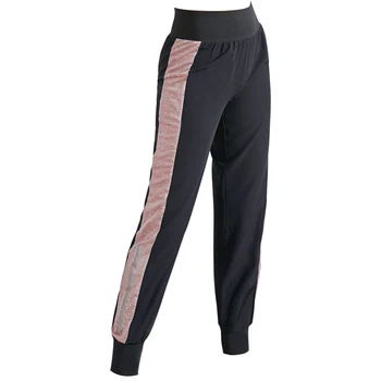 

The new 2019 Ms. Fitness jogging outdoor sports pants female splicing