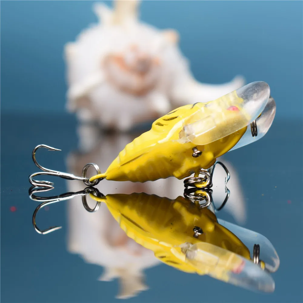 Señuelo de la pesca de calidad superior 8 color 4 cm/6,4G tackle Cicada Classic Minnow cebo de pesca peche crankbait pesca jerkbait Señuelo de la pesca de calidad superior 8 color 4 cm/6,4G tackle Cicada Classic Minnow cebo de pesca peche crankbait pesca jerkbait