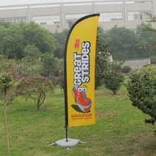 2.8 м Teardrop/перо/прямоугольник баннер, флаг с одной печати продвижение, торжества, рекламные мероприятия