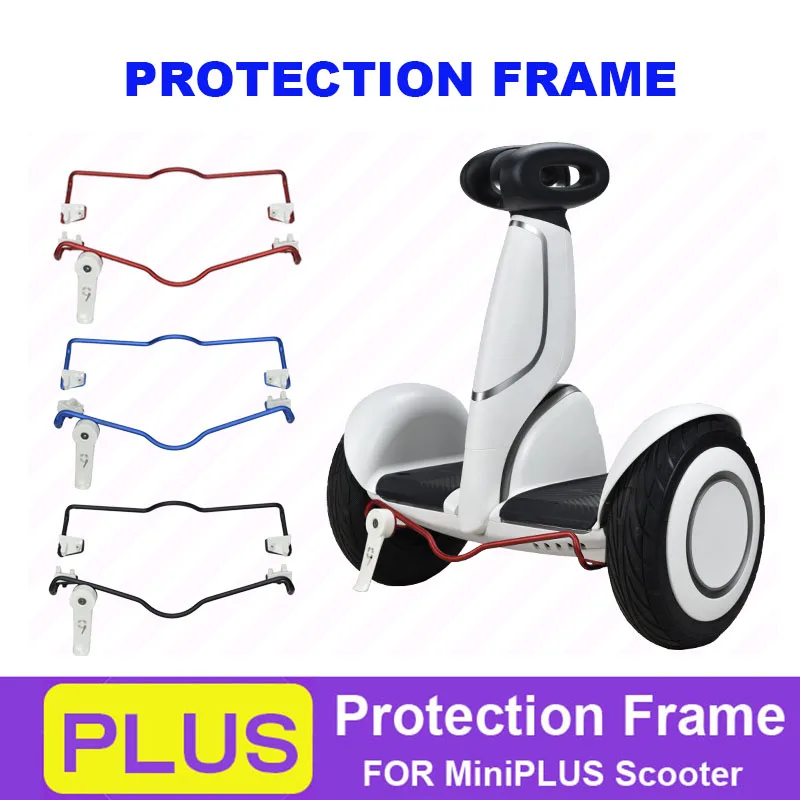 Quadro de Proteção Protetora com Suporte Estacionamento para Auto Miniplus Scooter Pára-choques Liga Alumínio Barra Balanceamento