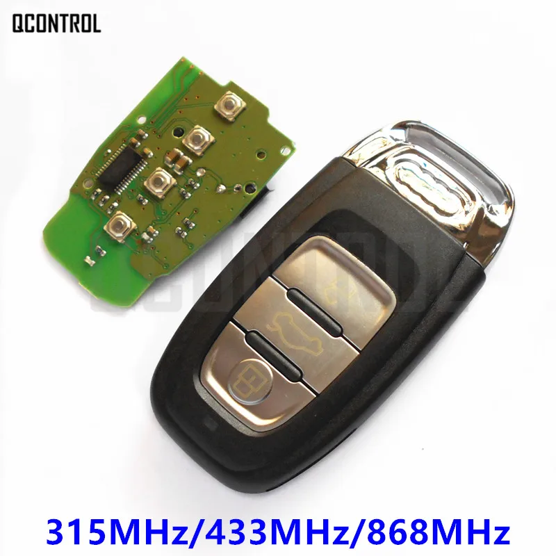 

QCONTROL Car Remote Smart Key for Audi A4/S4/A5/S5/Q5 2007 2008 2009 2010 2011 2012 2013 2014 2015 2016