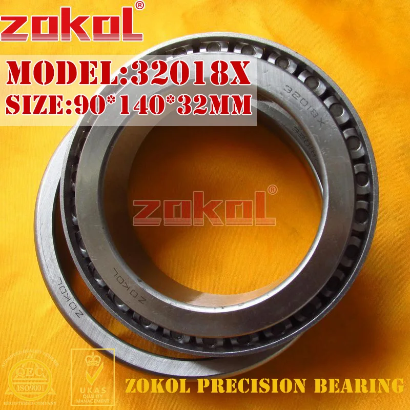 

ZOKOL 32018X 2007118E конический роликовый подшипник 90*140*32 мм