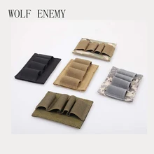 Тактический военный страйкбол Охота 4 круглый дробовик оболочки 12 Калибр патроны держатель чехол