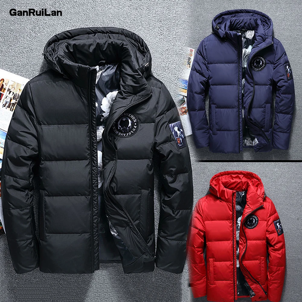 

2019 New fashion Jacket Men Winter Style Overcoat Outerwear Warm Polyester Casual Men's Jacket chaqueta hombre JK19065