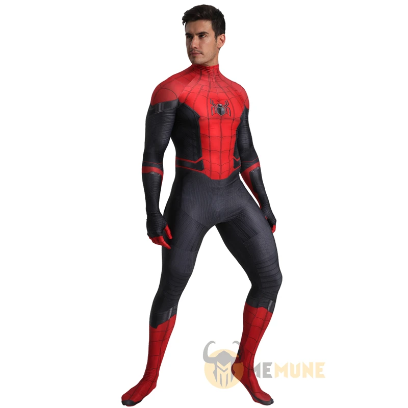 Маскарадный костюм супергероя Marvel для костюмированной вечеринки, костюм Человека-паука на Хэллоуин