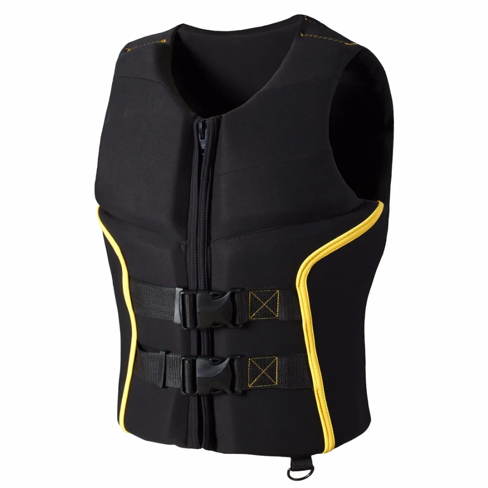 Outdoor Buoyancy Life Jacket Premium Neoprene Vest Water Ski Wakeboard